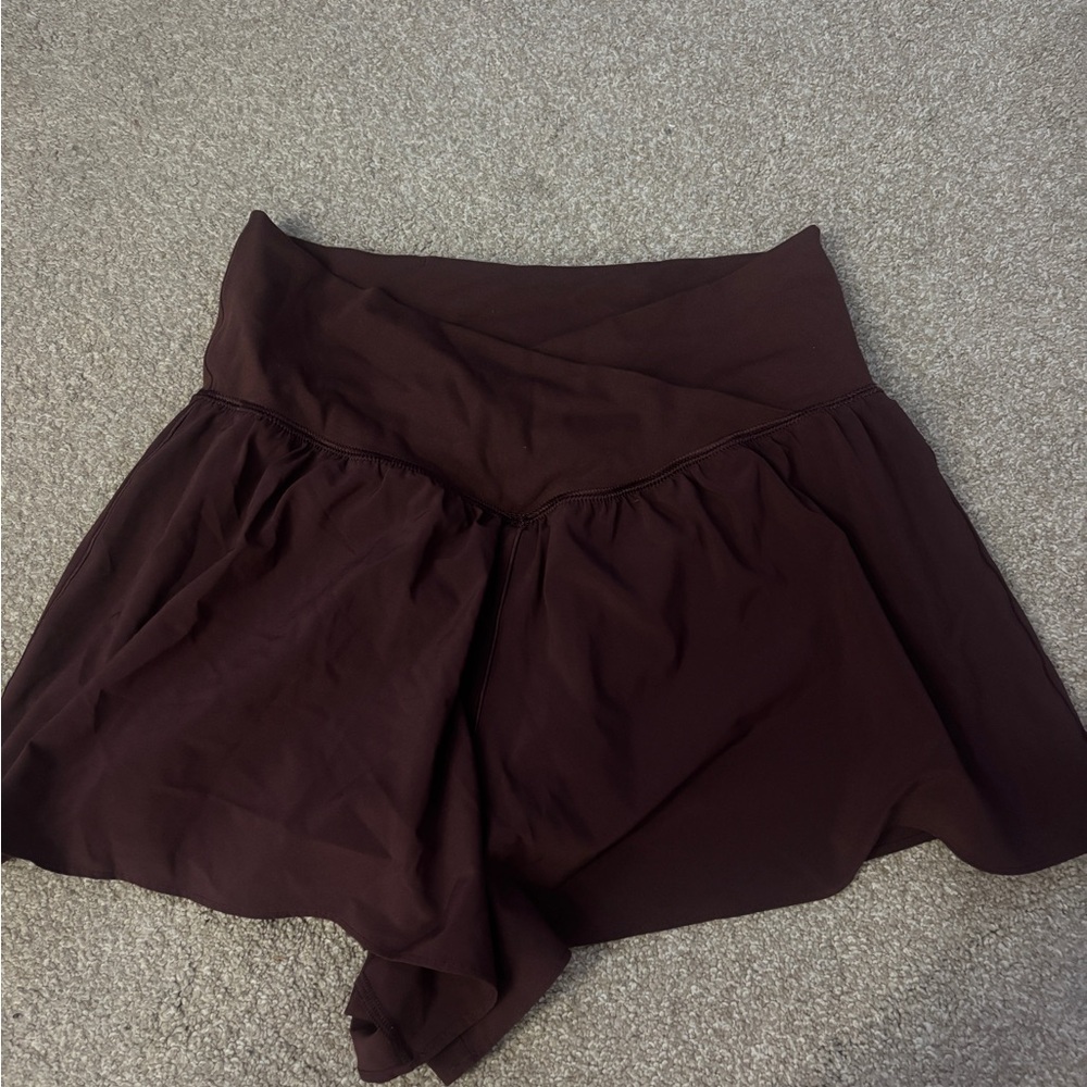 aerie crossover athletic shorts